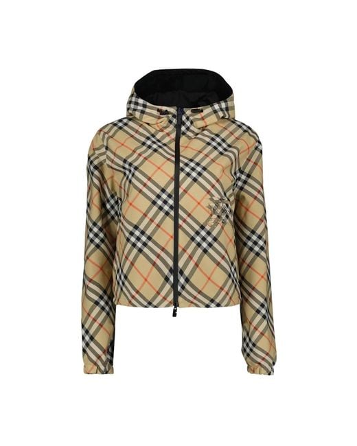 Light Jackets di Burberry in Green da Uomo