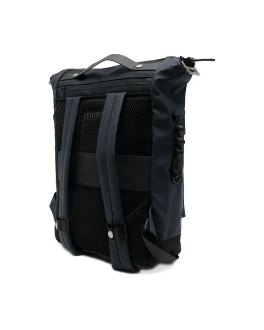 Rains Black Backpacks