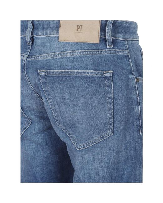 PT Torino Blue Slim Fit Jeans for men