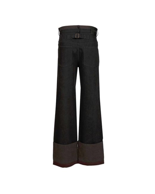 Loewe Black Wide Jeans for men