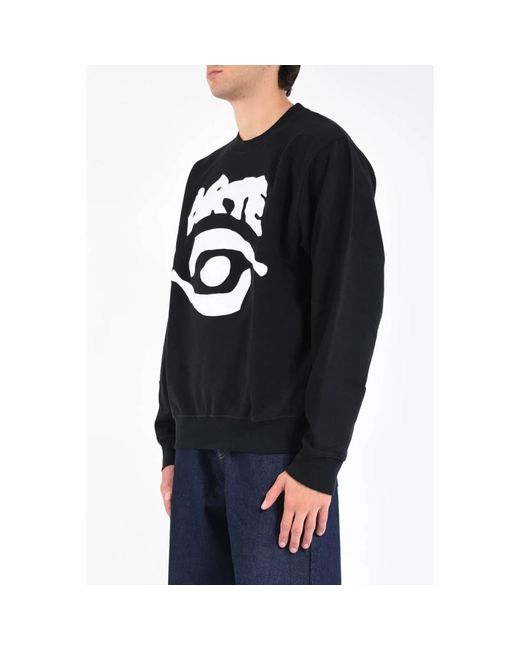 Arte' Black Sweatshirts for men