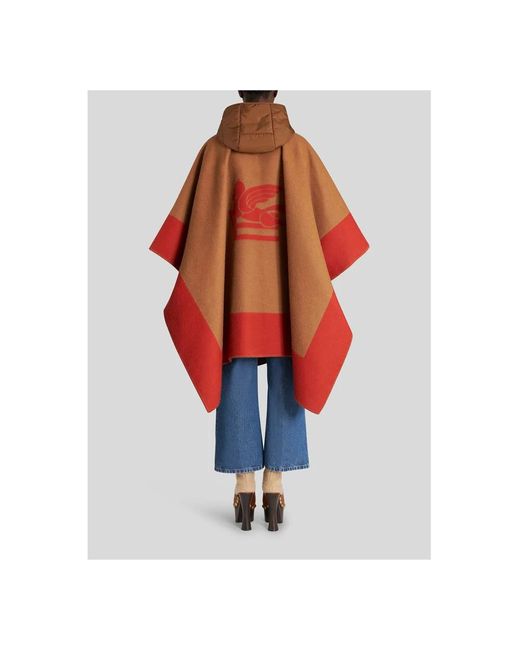 Etro Red Capes