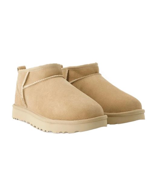 Ugg Natural W Classic Ultra Mini Boots