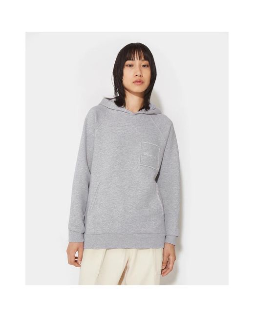 Philippe Model Gray Kapuzenpullover