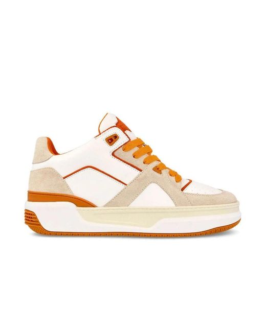 Just Don Luxus jd3 sneaker weiß beige orange in White für Herren