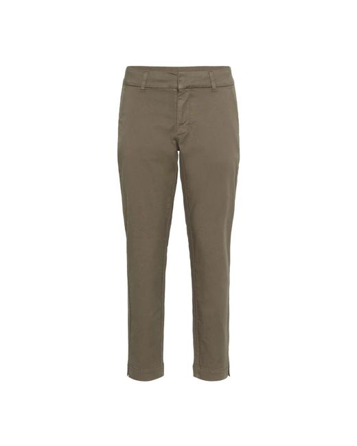 Kaffe Chinos in het Gray