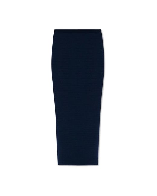 Maxi Skirts Alaïa de color Blue