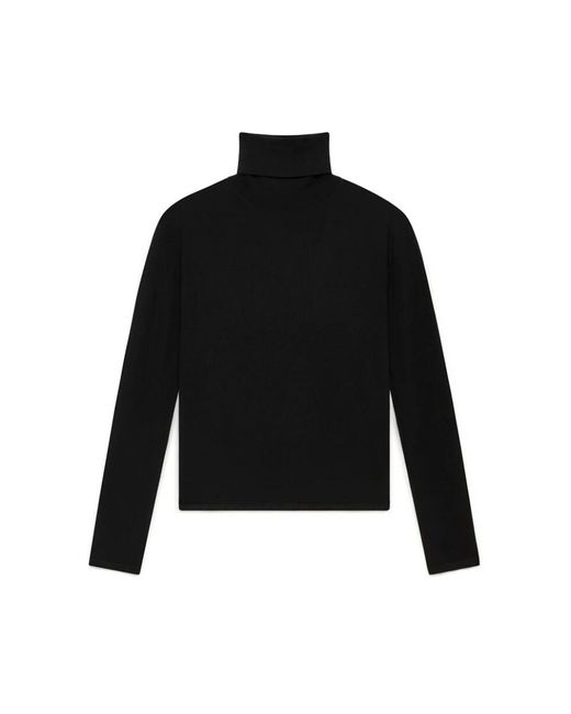 Maliparmi Black Turtlenecks
