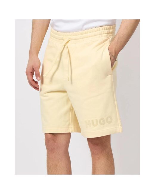 Casual Shorts HUGO pour homme en coloris Natural
