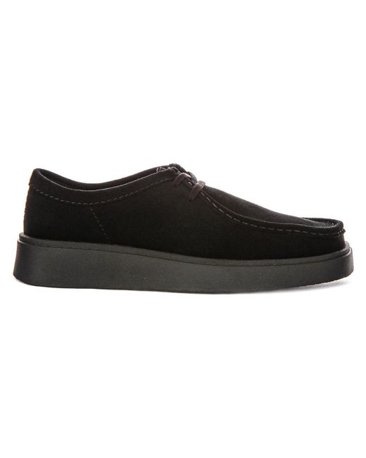 Clarks Black Laced Shoes for men
