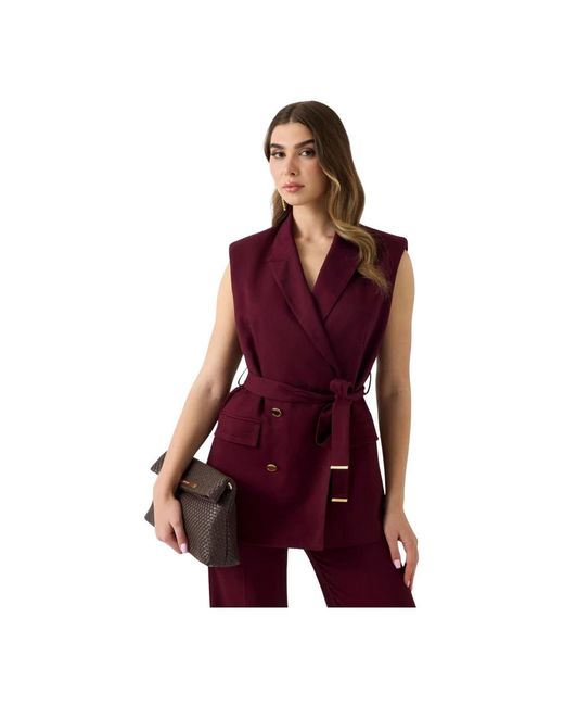 Marciano Purple Waistcoats