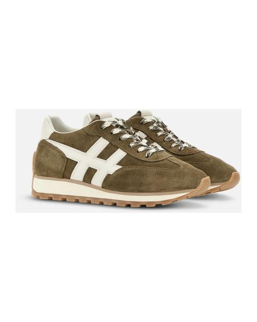 Hogan Green Sneakers for men