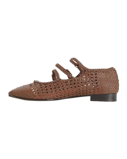 CAREL PARIS Brown Ballerinas