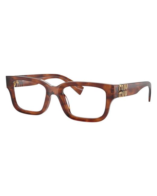 Miu Miu Brown Optical Frame