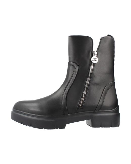 Stonefly Black Phoebe 35 Zip Lth
