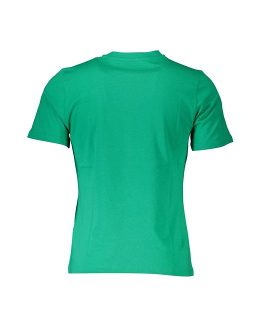 North Sails Tops ,Groen ,Groen T-Shirt Met Korte Mouwen En Logo in het Green voor heren