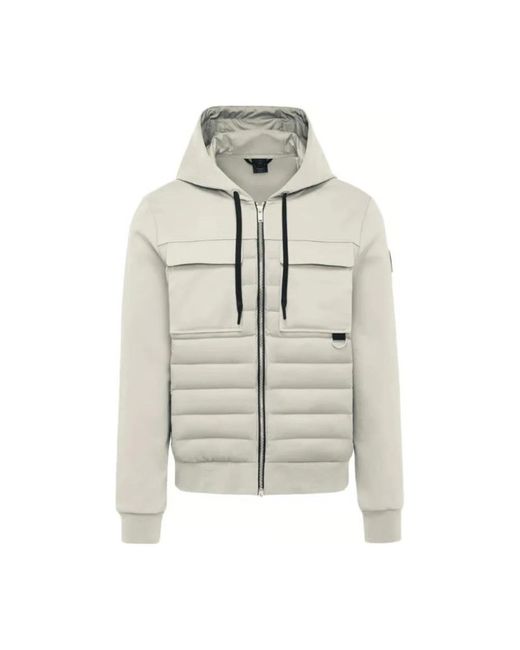 Moose Knuckles Gray Down Jackets for men