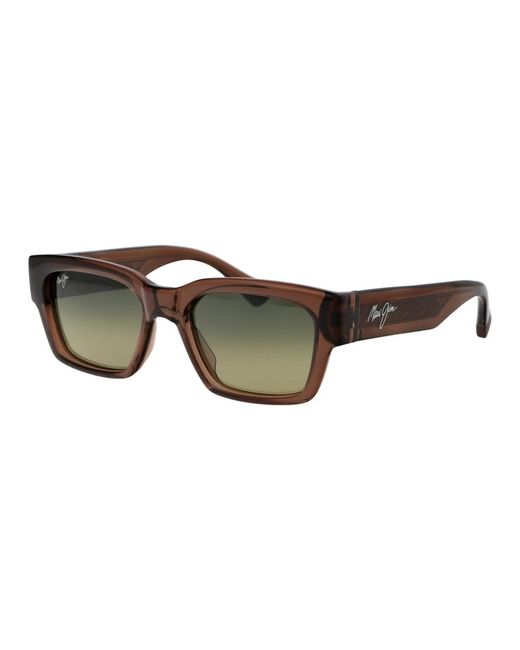 Maui Jim Stylische sonnenbrille für sonnige tage in Brown für Herren