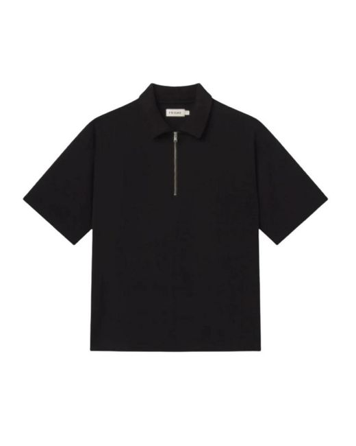 FRAME Black Polo Shirts for men