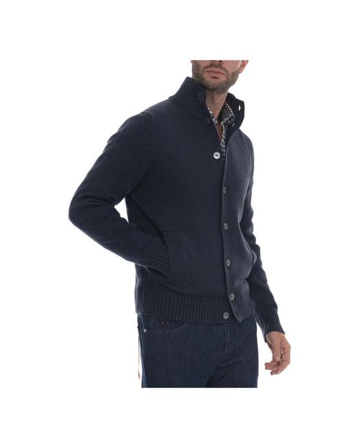 Cardigans Gran Sasso de hombre de color Blue