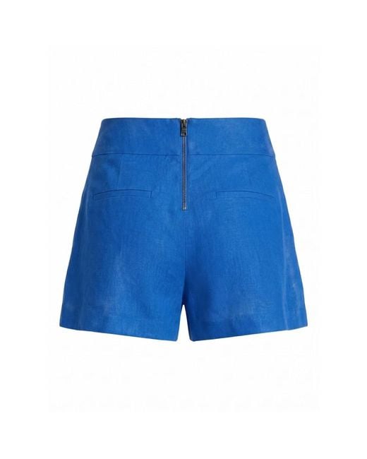 Alice + Olivia Blue Short Shorts