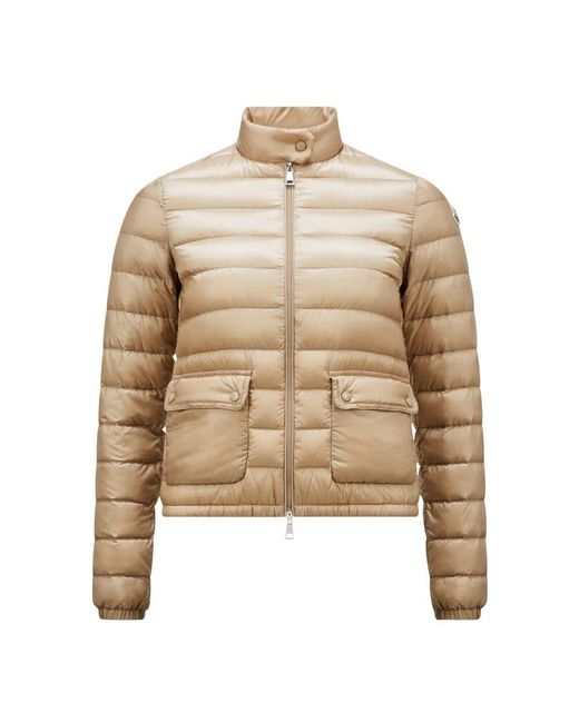 Moncler Natural Lans Short Down Jacket