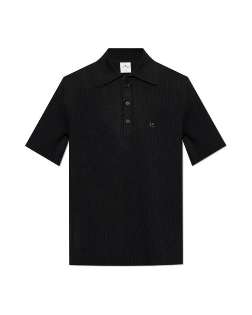 Polo Shirts di Courreges in Black da Uomo