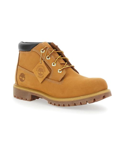 Timberland Brown Lace-Up Boots for men