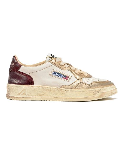 Sneakers vintage medalist di Autry in Natural