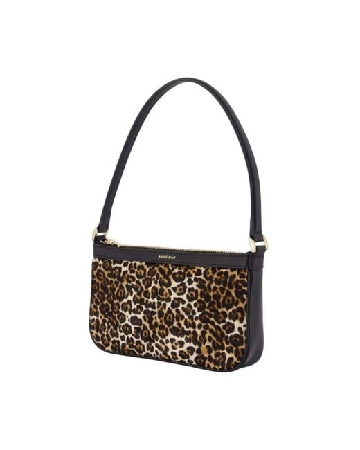 Anine Bing Black Mini Elly Shoulder Bag