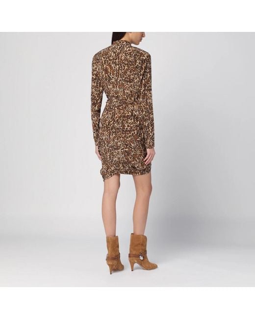 Isabel Marant Brown Short Dresses