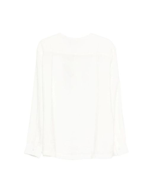 Daniele Alessandrini White Casual Shirts for men