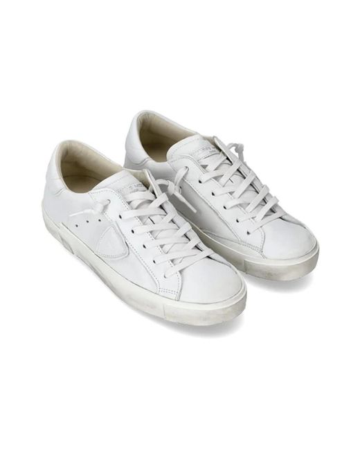 Philippe Model White Sneakers