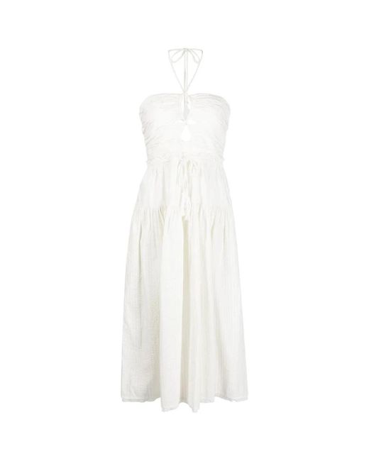 Ulla Johnson White Midi Dresses