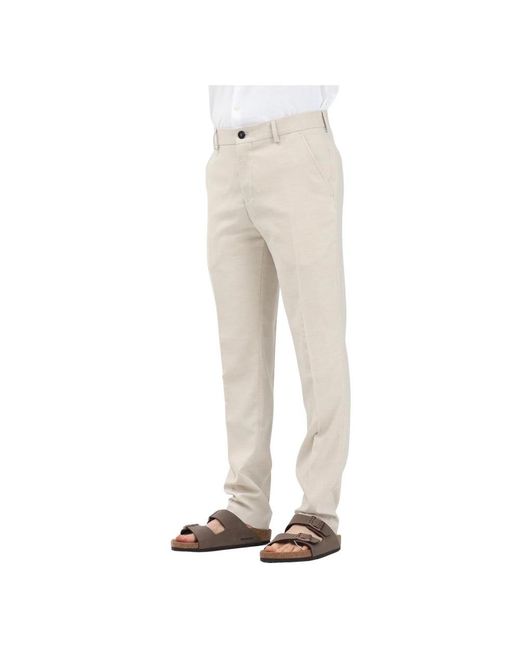 SELECTED Chino Broeken in het Natural voor heren