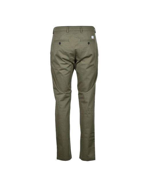 Department 5 Baumwoll elasthan hose in Green für Herren