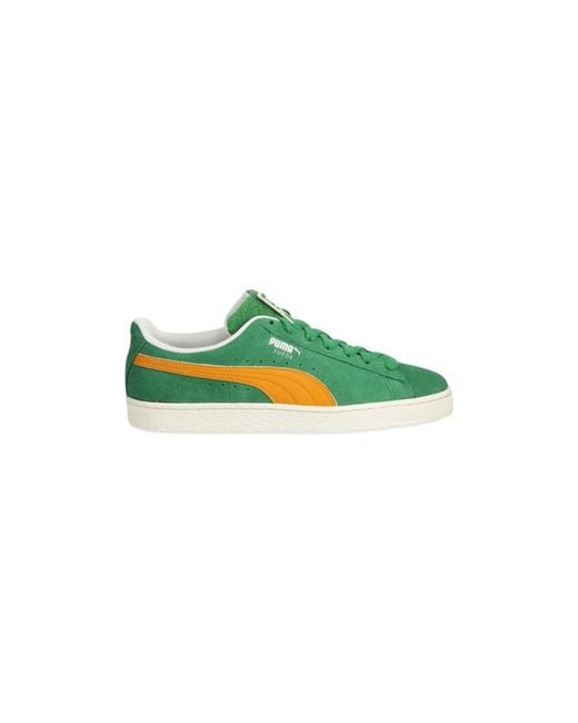 PUMA Suede Patch in het Green voor heren