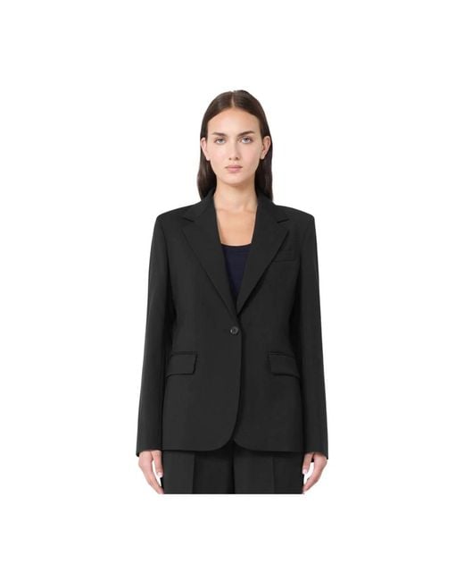 Weekend by Maxmara Black Blazers