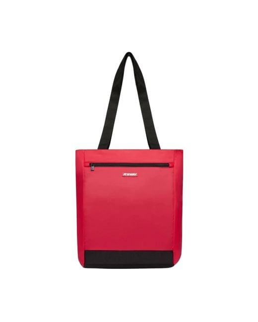 K-Way Red Tote Bags