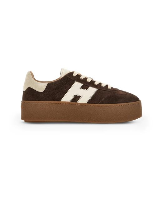 Hogan Brown Sneakers Cool