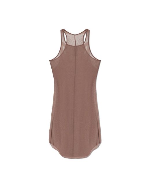 Rick Owens Mouwloos T-Shirt in het Brown voor heren