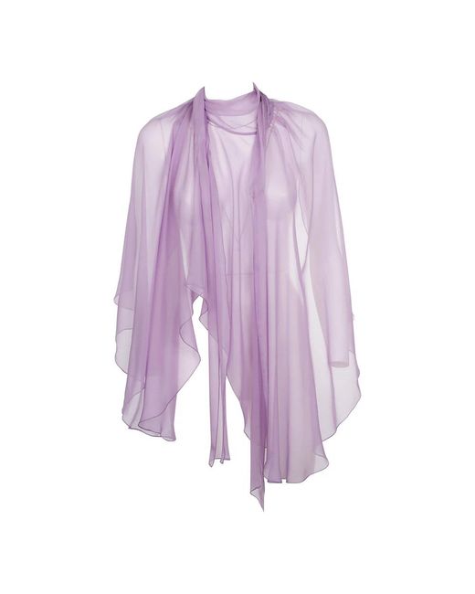 Scarves di Alberta Ferretti in Purple