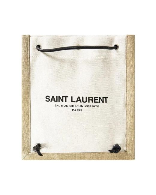 Saint Laurent White Cross Body Bags for men