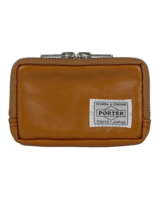 Porter-Yoshida and Co Brown Wallets & Cardholders for men