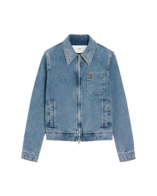 Denim Jackets AMI pour homme en coloris Blue
