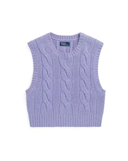 Polo Ralph Lauren Blue Round-Neck Knitwear