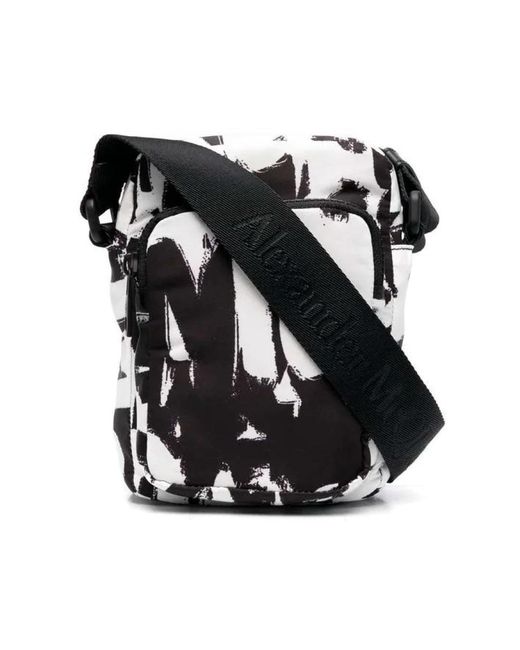 Alexander McQueen Black Cross Body Bags