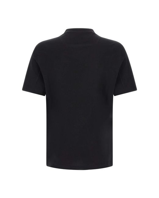 Brunello Cucinelli Black T-Shirts for men
