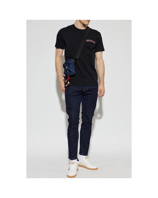 DSquared² Black T-Shirts for men
