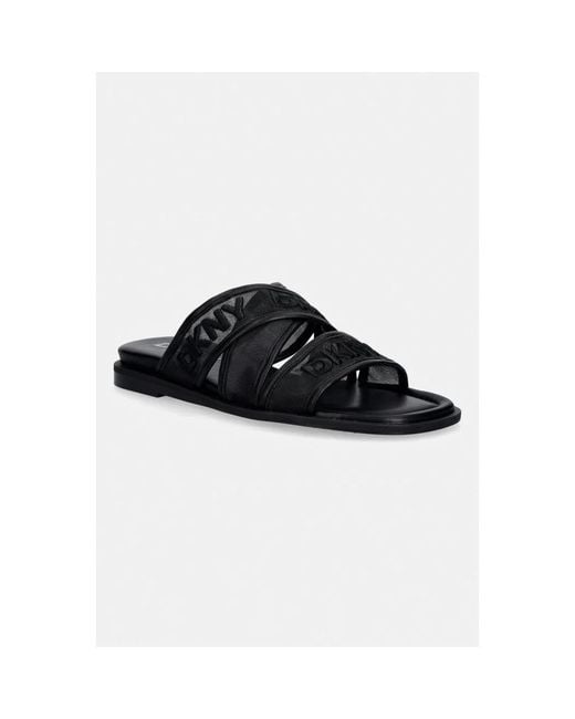 Sliders DKNY en coloris Black